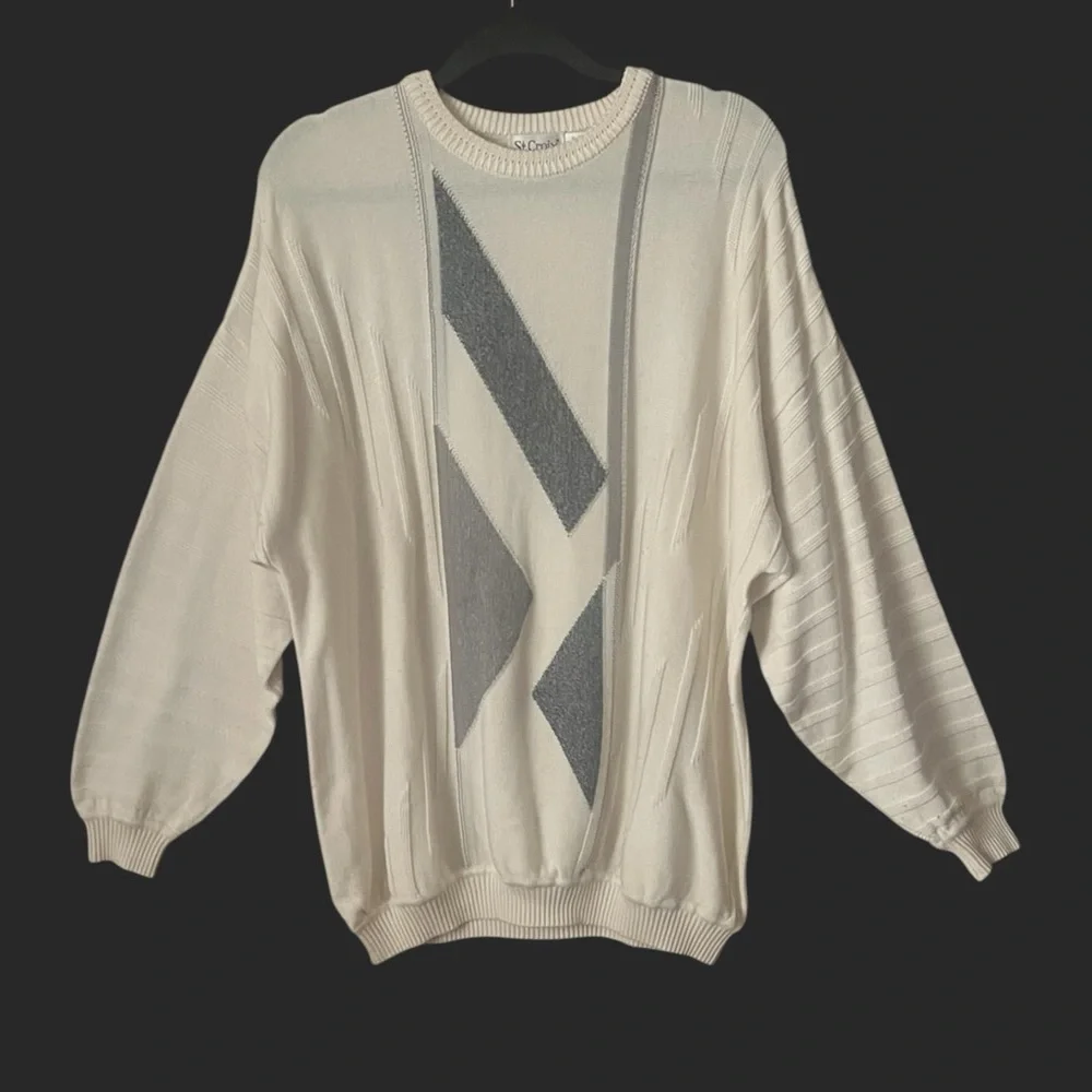 St. Croix Knits Men’s Preppy Oversize Sweater. SZ. XL